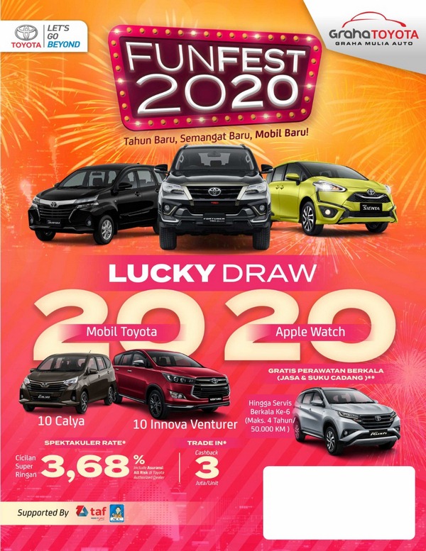 Promo Toyota Samarinda 2020